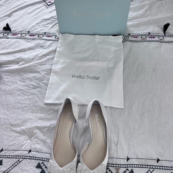Bella belle Dorothy wedding bow pump shoes - Picture 7 of 9